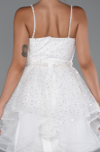Short White Party Dress ABK2435