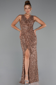 Long Copper Evening Dress ABU5281