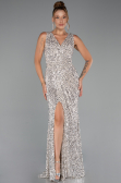 Long Beige Evening Dress ABU5281