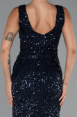 Long Navy Blue Evening Dress ABU5281
