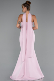 Long Powder Color Mermaid Evening Gown ABU5282