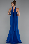 Long Sax Blue Mermaid Evening Gown ABU5282