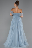 Long Light Blue Evening Dress ABU5302