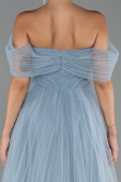 Long Light Blue Evening Dress ABU5302
