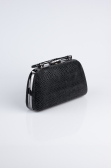 Black Patterned Night Bag SH839