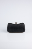 Black Laser Cut Night Bag SH855