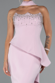 Long Powder Color Mermaid Prom Dress ABU5329