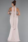 Long Beige Evening Dress ABU5320