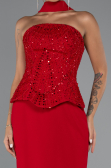 Long Red Evening Dress ABU5320