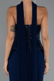 Long Navy Blue Evening Dress ABU5320