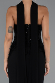 Long Black Evening Dress ABU5320