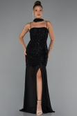 Short Black Beaded Evening Dress ABK2443