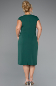 Midi Green Plus Size Cocktail Dress ABK2445