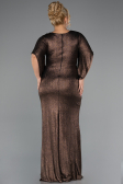 Copper Long Plus Size Evening Dress ABU3280