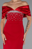 Long Red Evening Dress ABU5352