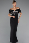 Long Black Evening Dress ABU5352