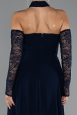 Long Navy Blue Evening Dress ABU5355