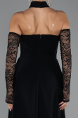 Long Black Evening Dress ABU5355