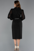 Midi Black Cocktail Dress ABK2462