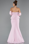 Long Powder Color Mermaid Evening Gown ABU5421