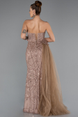 Long Mink Evening Dress ABU5425
