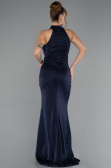 Long Navy Blue Evening Dress ABU5426