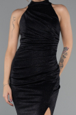 Long Black Evening Dress ABU5426