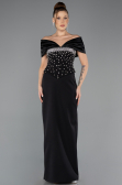 Long Black Evening Dress ABU5440