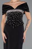 Long Black Evening Dress ABU5440