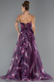 Long Plum Prom Gown ABU5441
