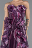 Long Plum Prom Gown ABU5441