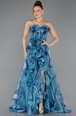 Long Oil Green Prom Gown ABU5441
