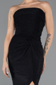 Long Black Prom Gown ABU5445