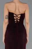 Long Burgundy Prom Gown ABU5445