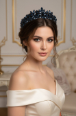 Navy Blue Crown UK984