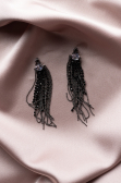 Black Earring UK920