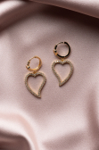 Gold Earring UK923