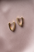 Gold Earring UK924