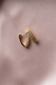 Gold Earring UK924
