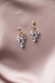 Gold-Rose Earring UK931