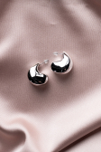 Silver Earring UK943