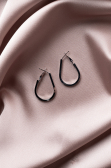 Silver Earring UK945