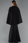 Long Black Mermaid Evening Gown ABU5485