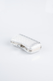 Silver Patterned Night Bag SH855