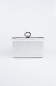 Silver Patterned Night Bag SH858