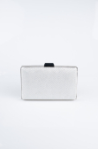 Silver Patterned Night Bag SH859