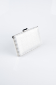 Silver Patterned Night Bag SH859