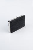 Black Patterned Night Bag SH859