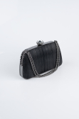 Black Laser Cut Night Bag SH860