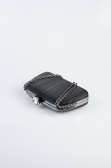 Black Laser Cut Night Bag SH860